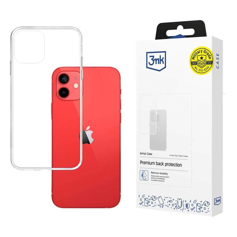 Coque pour Apple iPhone 12 / 12 Pro, 3MK, Armor, Transparente
