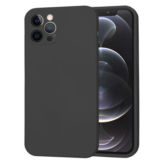 Hülle für Apple iPhone 12 Pro, Techsuit, SoftFlex, Schwarz