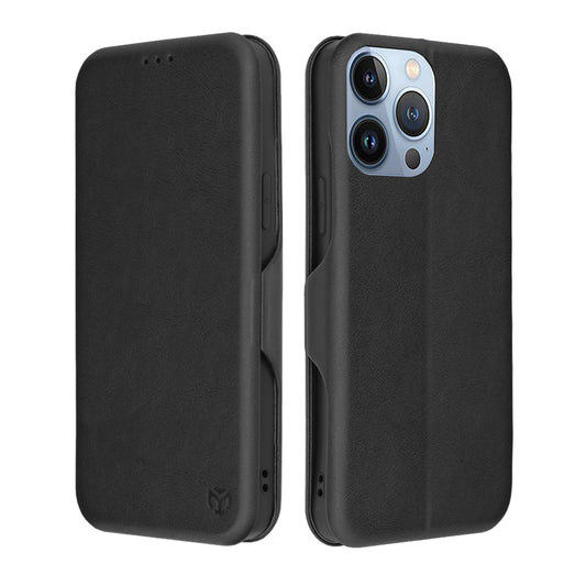 Hülle für Apple iPhone 13 Pro Max, Techsuit, Safe Wallet Plus, Schwarz