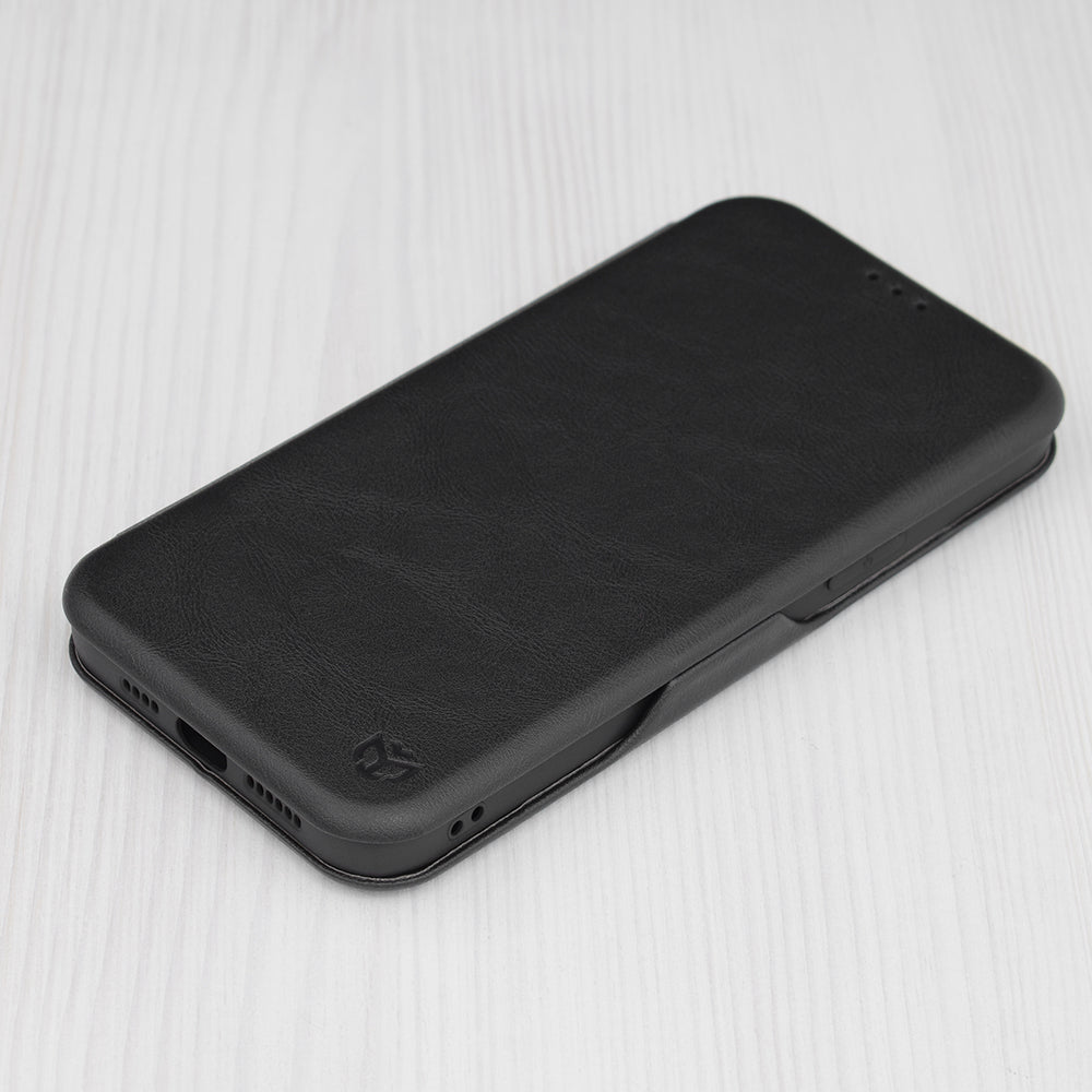 Case for Apple iPhone 13 Pro Max, Techsuit, Safe Wallet Plus, Black