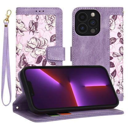 Custodia per Apple iPhone 13 Pro, Techsuit, FlipCraft, Viola