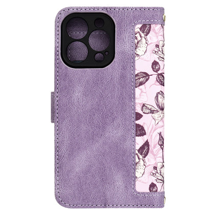 Custodia per Apple iPhone 13 Pro, Techsuit, FlipCraft, Viola