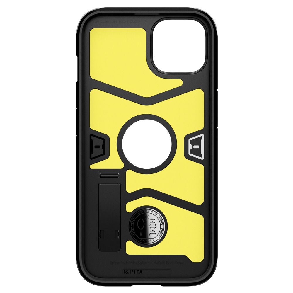 Custodia per Apple iPhone 13, Spigen, Tough Armor, Nera ACS03539