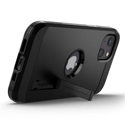 Custodia per Apple iPhone 13, Spigen, Tough Armor, Nera ACS03539
