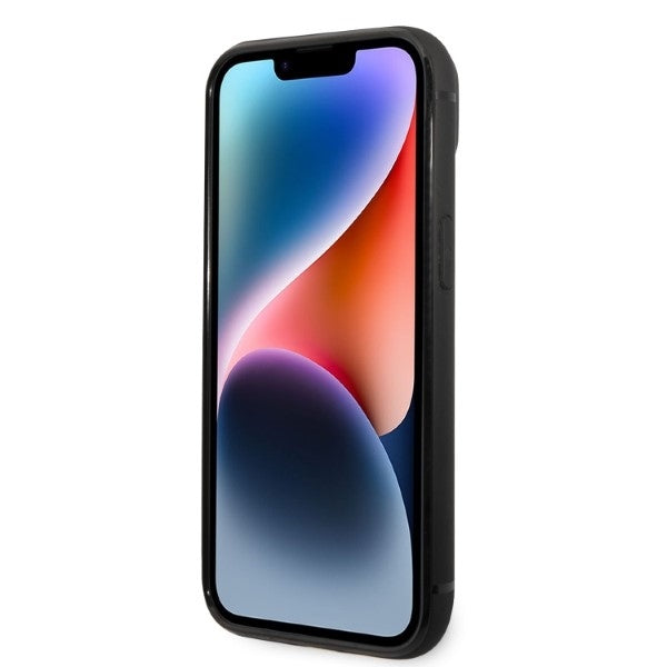 Étui pour Apple iPhone 14 Plus, Karl Lagerfeld, Cardslots Signature Logo, Noir