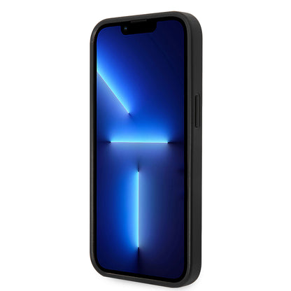 Custodia per Apple iPhone 14 Plus, Karl Lagerfeld, Saffiano Choupette's Head, Nera