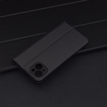 Coque pour Apple iPhone 14 Plus, Techsuit, Magskin Book, Noire
