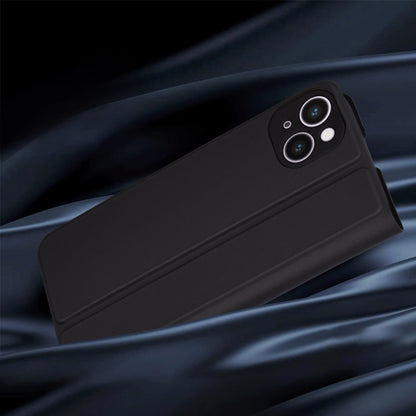 Coque pour Apple iPhone 14 Plus, Techsuit, Magskin Book, Noire