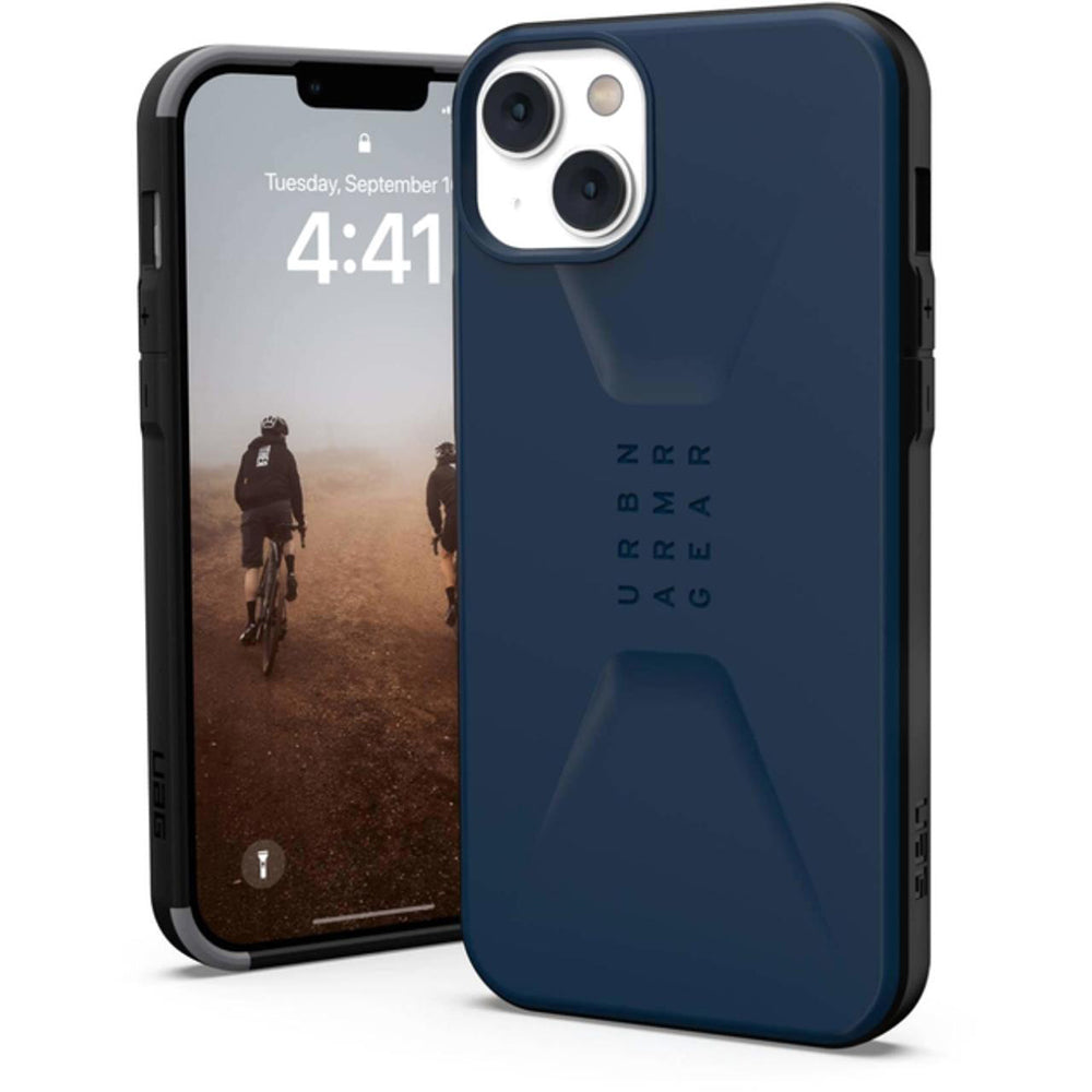 Custodia per Apple iPhone 14 Plus, Urban Armor Gear, Civilian, Blu Navy