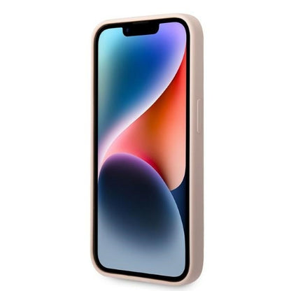 Hülle für Apple iPhone 14 Pro, Karl Lagerfeld, Silicone Ikonik NFT, Rosa