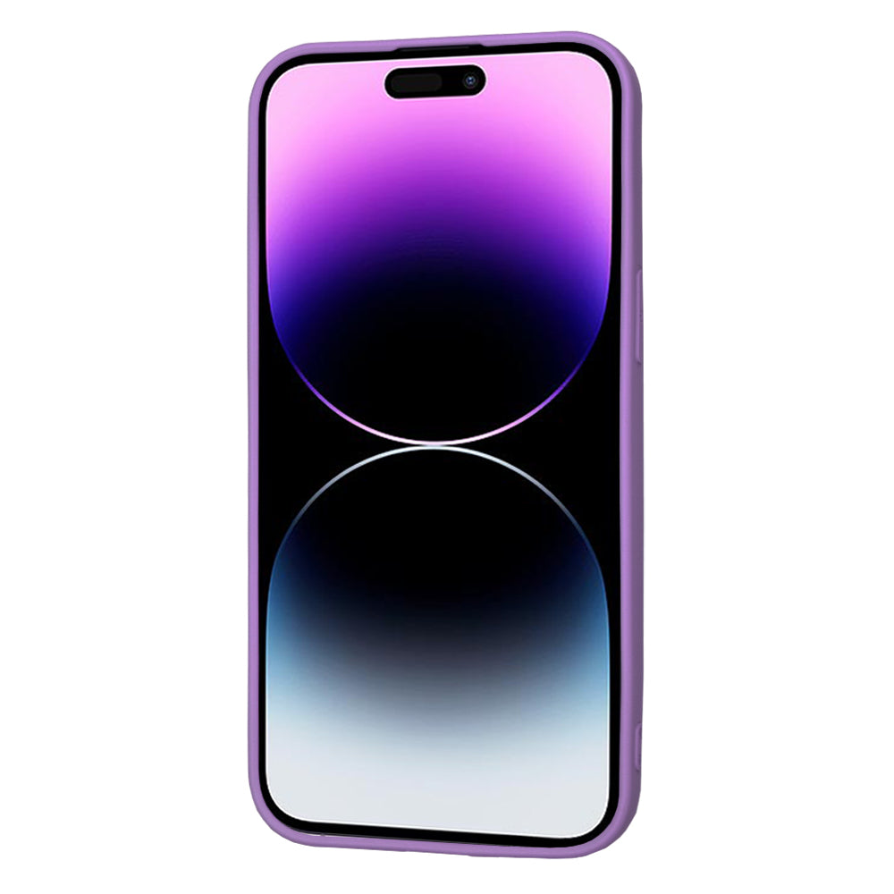 Custodia per Apple iPhone 14 Pro Max, Techsuit, SoftFlex, Viola