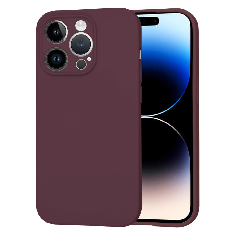 Étui pour Apple iPhone 14 Pro, Techsuit, SoftFlex, Cerise