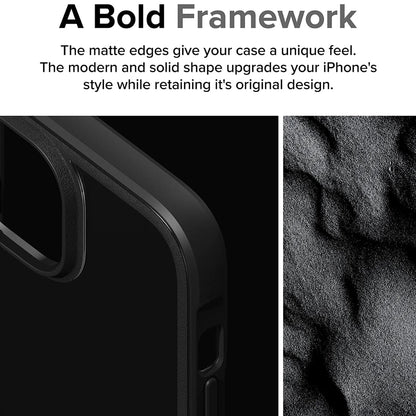 Custodia per Apple iPhone 15 Plus, Ringke, Fusion Bold, Nera