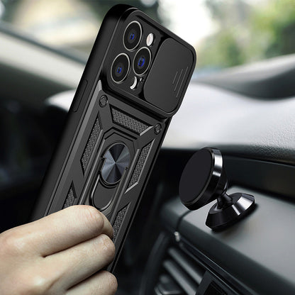 Custodia per Apple iPhone 15 Plus, Techsuit, CamShield, Nera