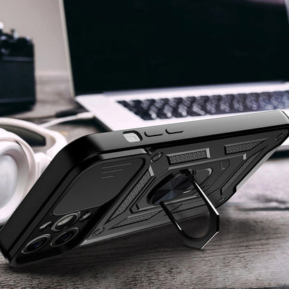 Custodia per Apple iPhone 15 Plus, Techsuit, CamShield, Nera