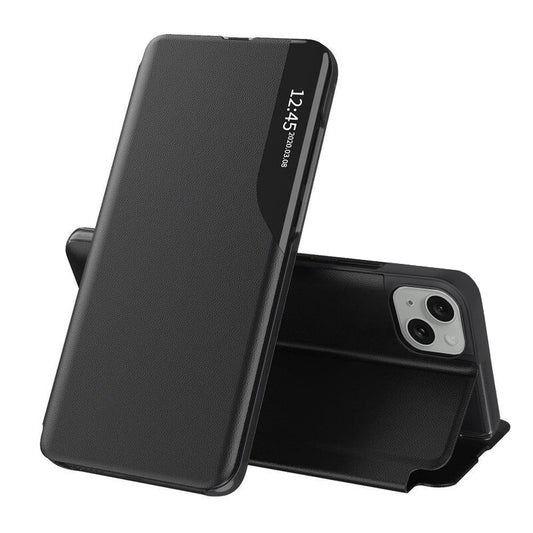 Custodia per Apple iPhone 15 Plus, Techsuit, eFold, Nera