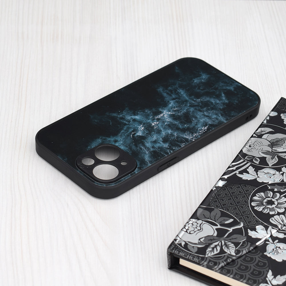 Custodia per Apple iPhone 15 Plus, Techsuit, Glaze, Blu