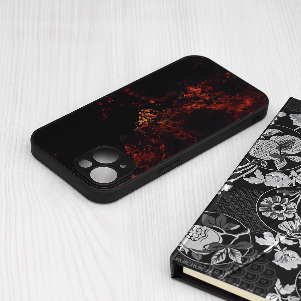 Custodia per Apple iPhone 15 Plus, Techsuit, Glaze, Rossa