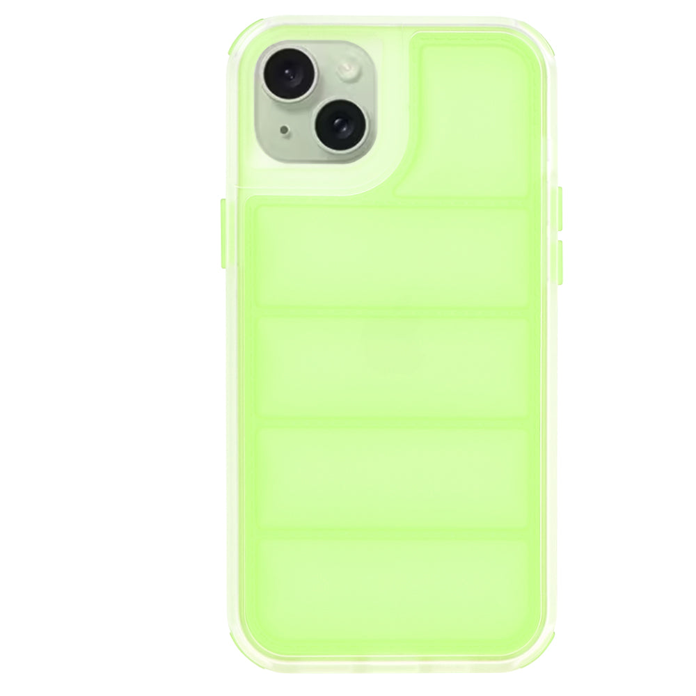 Custodia per Apple iPhone 15 Plus, Techsuit, Wave Shield, Verde