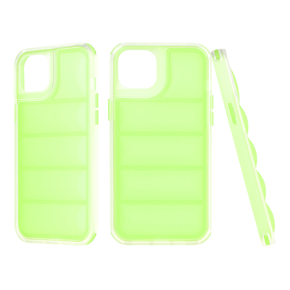 Custodia per Apple iPhone 15 Plus, Techsuit, Wave Shield, Verde