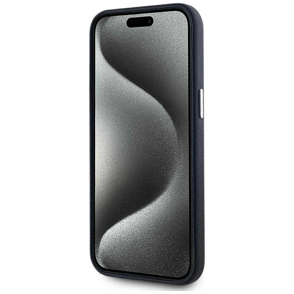 Étui pour Apple iPhone 15 Pro, Karl Lagerfeld, Grained Hotel RSG, Noir