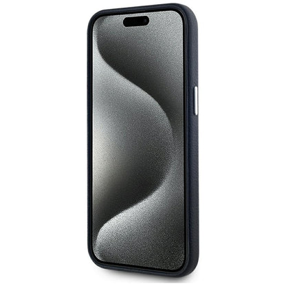 Étui pour Apple iPhone 15 Pro, Karl Lagerfeld, Grained Hotel RSG, Noir