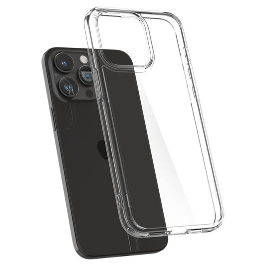 Hülle für Apple iPhone 15 Pro Max, Spigen, Ultra Hybrid, Transparent