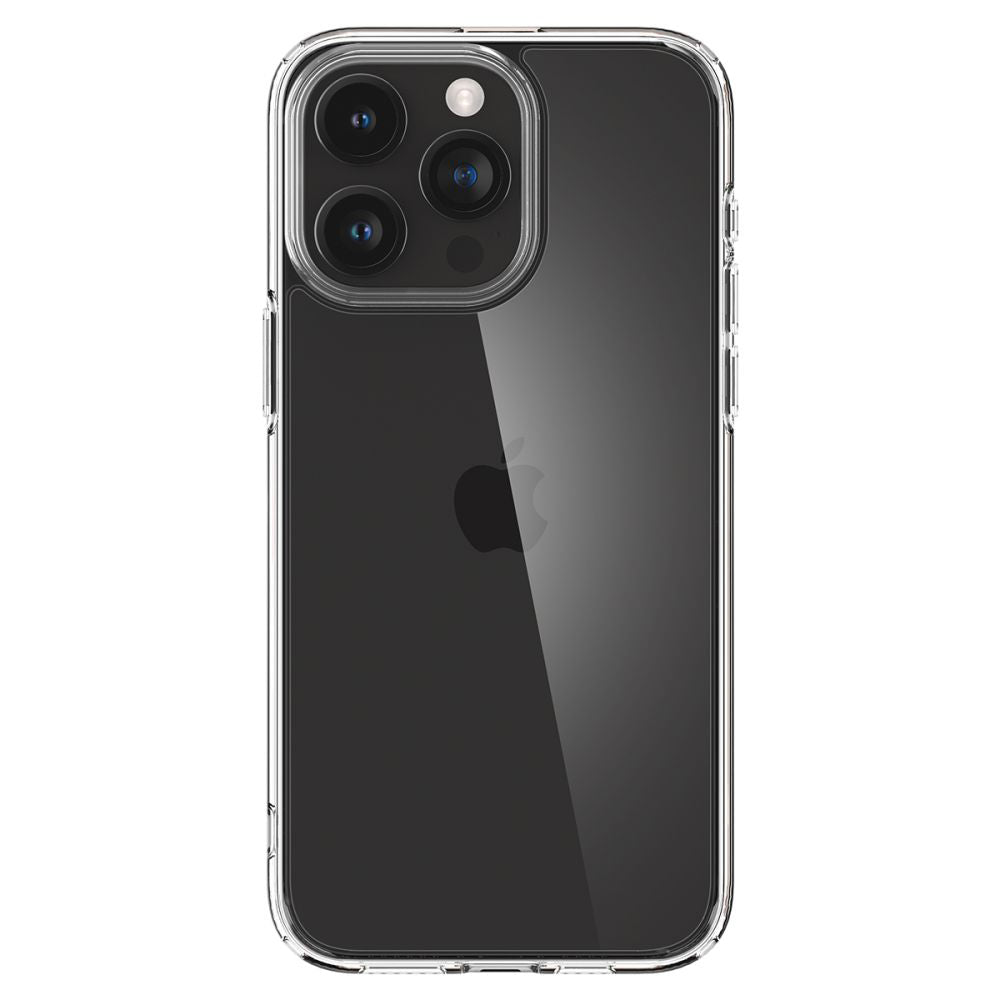 Custodia per Apple iPhone 15 Pro Max, Spigen, Ultra Hybrid, Trasparente