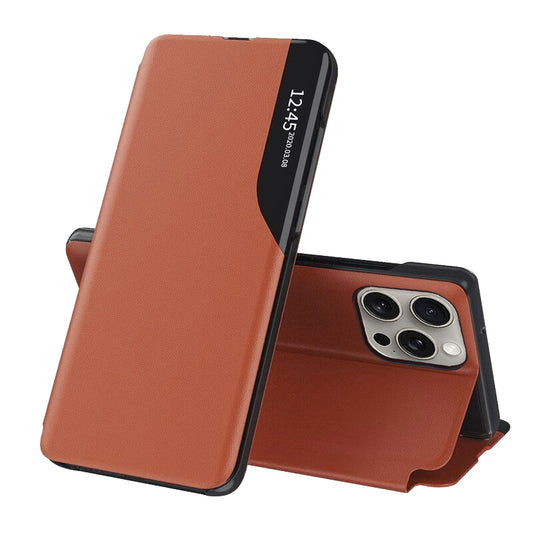 Custodia per Apple iPhone 15 Pro Max, Techsuit, eFold, Arancione