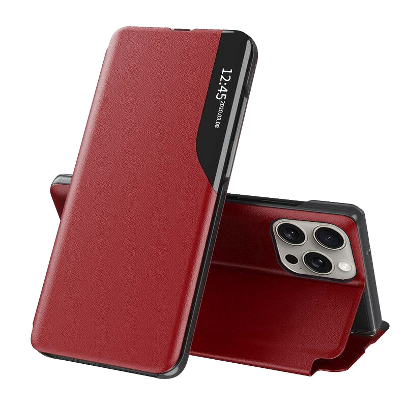 Coque pour Apple iPhone 15 Pro Max, Techsuit, eFold, Rouge
