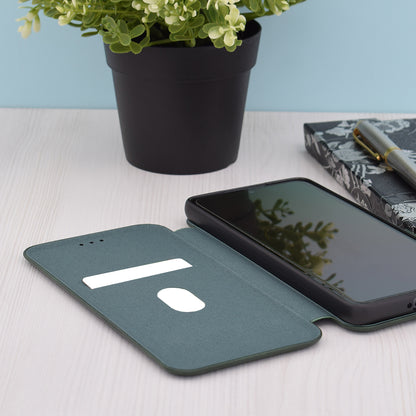 Coque pour Apple iPhone 15 Pro Max, Techsuit, Safe Wallet Plus, Vert