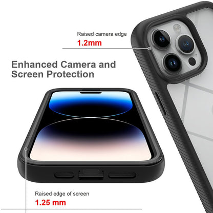 Custodia per Apple iPhone 15 Pro, Techsuit, Defense360 Pro, Nera