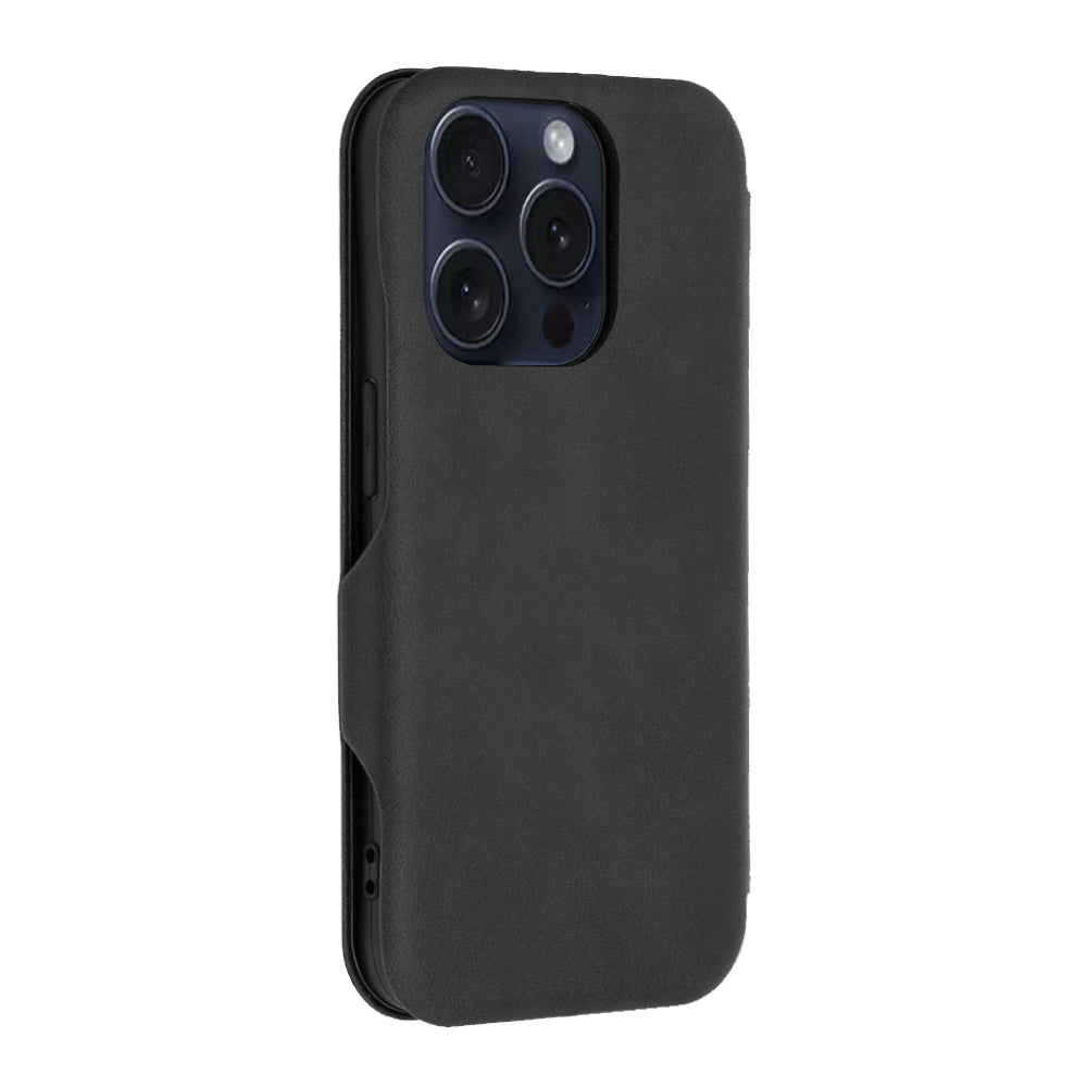 Custodia per Apple iPhone 15 Pro, Techsuit, Safe Wallet Plus, Nera