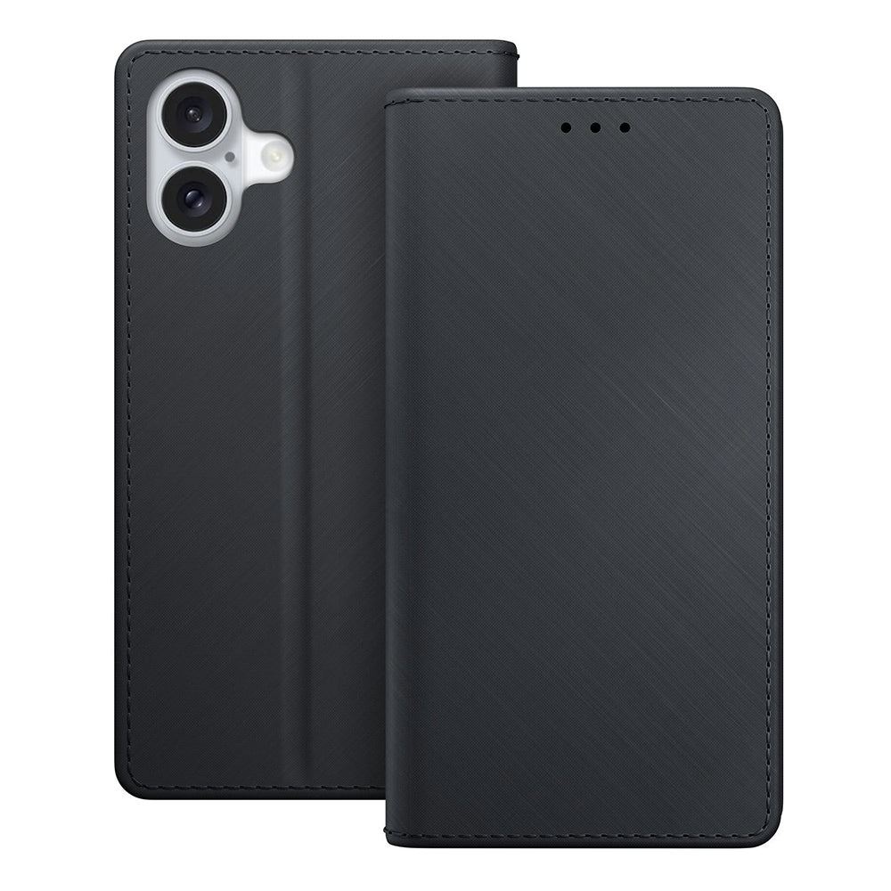 Custodia per Apple iPhone 16, 3MK, Wallet, Nera