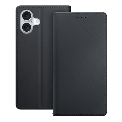 Custodia per Apple iPhone 16, 3MK, Wallet, Nera