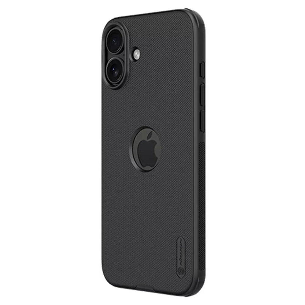 Étui pour Apple iPhone 16, Nillkin, Super Shield Pro, Noir Satiné