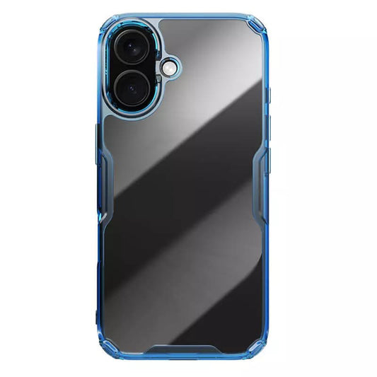 Hülle für Apple iPhone 16 Plus, Nillkin, Nature Pro, Blau