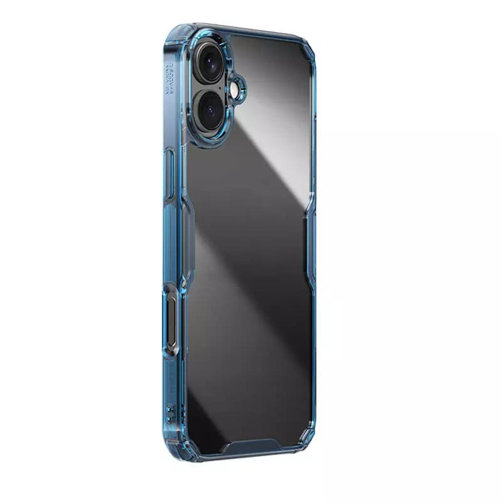 Custodia per Apple iPhone 16 Plus, Nillkin, Nature Pro, Blu