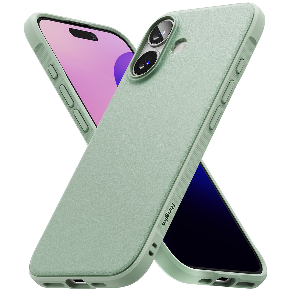 Coque pour Apple iPhone 16 Plus, Ringke, Onyx, Vert Clair