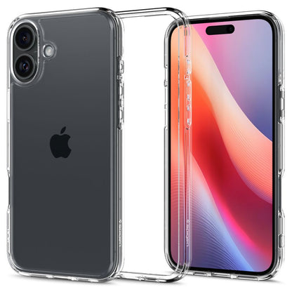 Custodia per Apple iPhone 16 Plus, Spigen, Ultra Hybrid, Trasparente