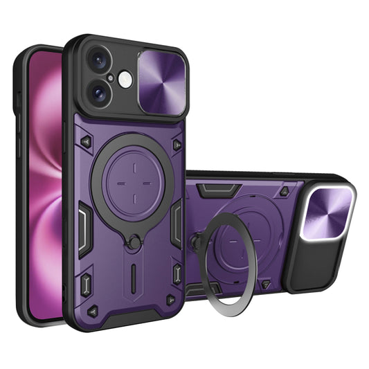 Coque pour Apple iPhone 16 Plus, Techsuit, CamGuard Pro, Violet
