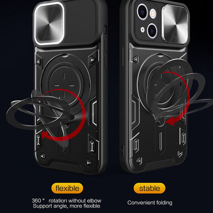 Custodia per Apple iPhone 16 Plus, Techsuit, CamGuard Pro, Nera