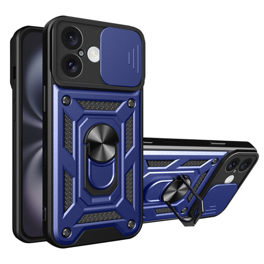 Coque pour Apple iPhone 16 Plus, Techsuit, CamShield, Bleue