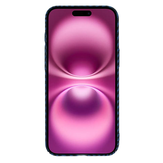 Hülle für Apple iPhone 16 Plus, Techsuit, Carbonite FiberShell, Türkis