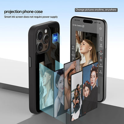 Custodia per Apple iPhone 16 Plus, Techsuit, SmartScreen NFC, Nera