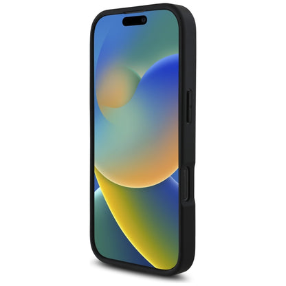 Étui pour Apple iPhone 16 Pro, Karl Lagerfeld, Grained Cardslots, Noir