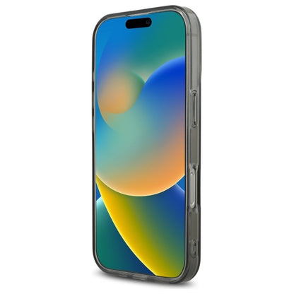 Hülle für Apple iPhone 16 Pro Max, Karl Lagerfeld, IML Rhinestones Karl's Head, Schwarz