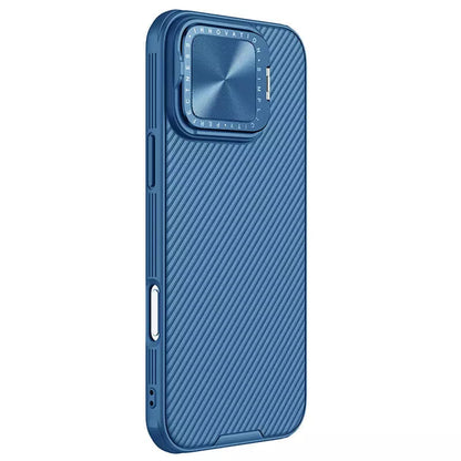 Custodia per Apple iPhone 16 Pro Max, Nillkin, CamShield Prop, Blu