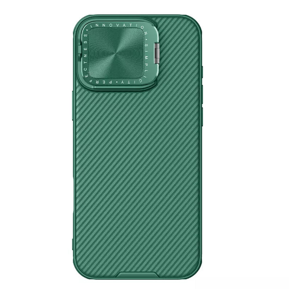 Coque pour Apple iPhone 16 Pro Max, Nillkin, CamShield Prop, Vert