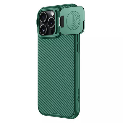 Coque pour Apple iPhone 16 Pro Max, Nillkin, CamShield Prop, Vert